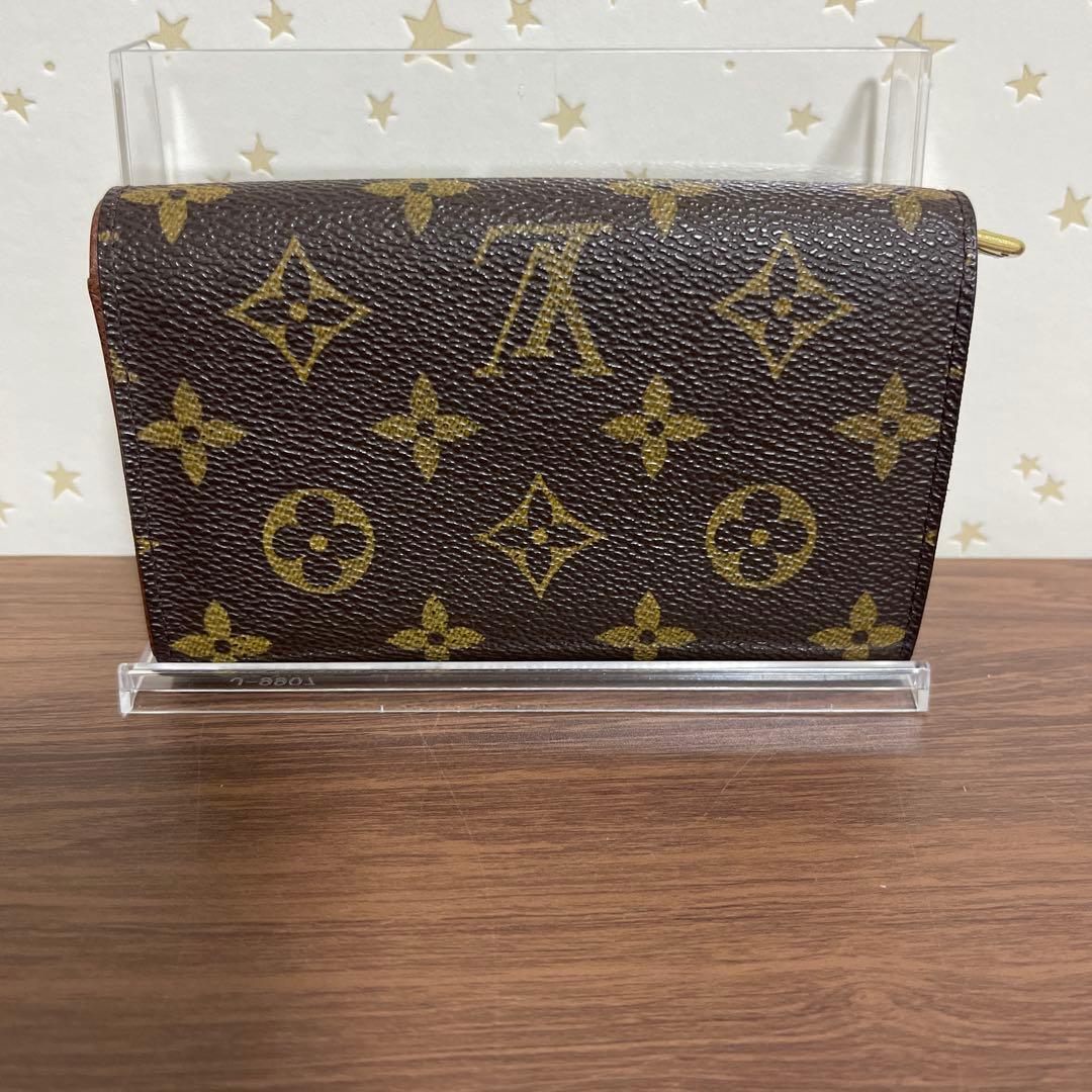 【極美品】ルイヴィトン モノグラム ポルトモネ ビエ トレゾール 二つ折り財布