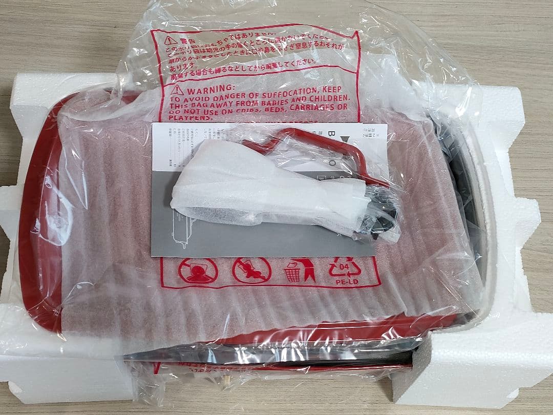 【新品未使用】BRUNO ホットプレートグランデサイズ 深鍋セット たこ焼き 赤