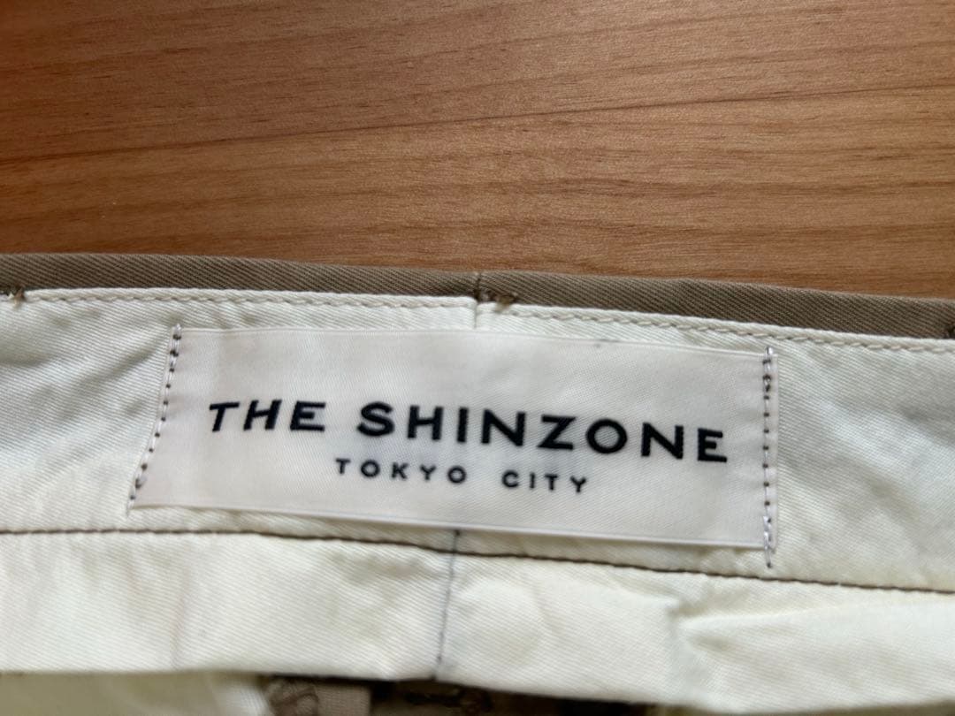 ウォッシュド ハイウエスト チノパンツ32