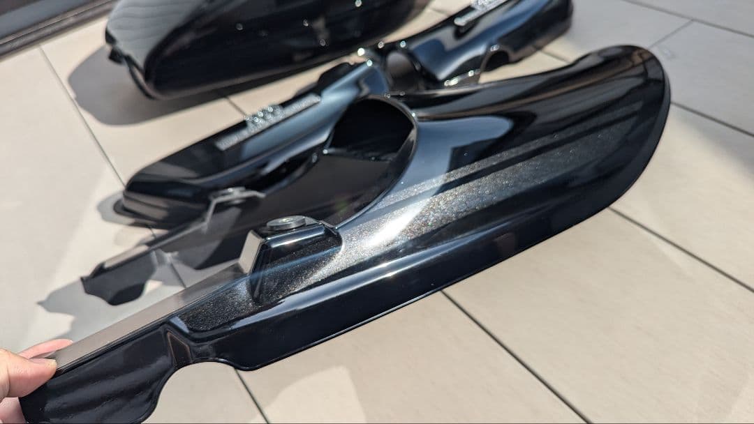 Z1Z2 タンク外装 ブラックタイガー キャンディー ゴースト MRS