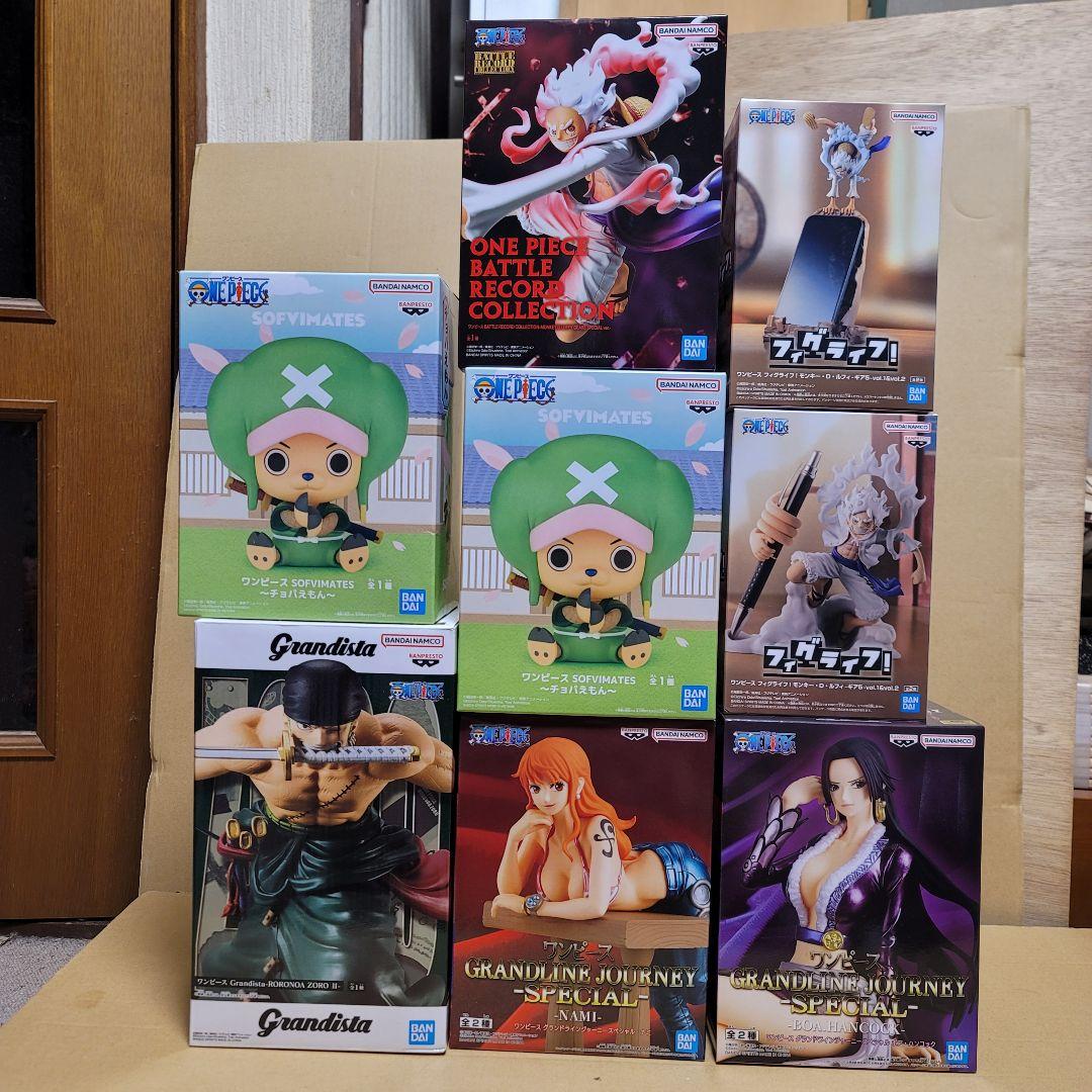 ONE PIECE まとめ売り Bulk Set フィギュア８点