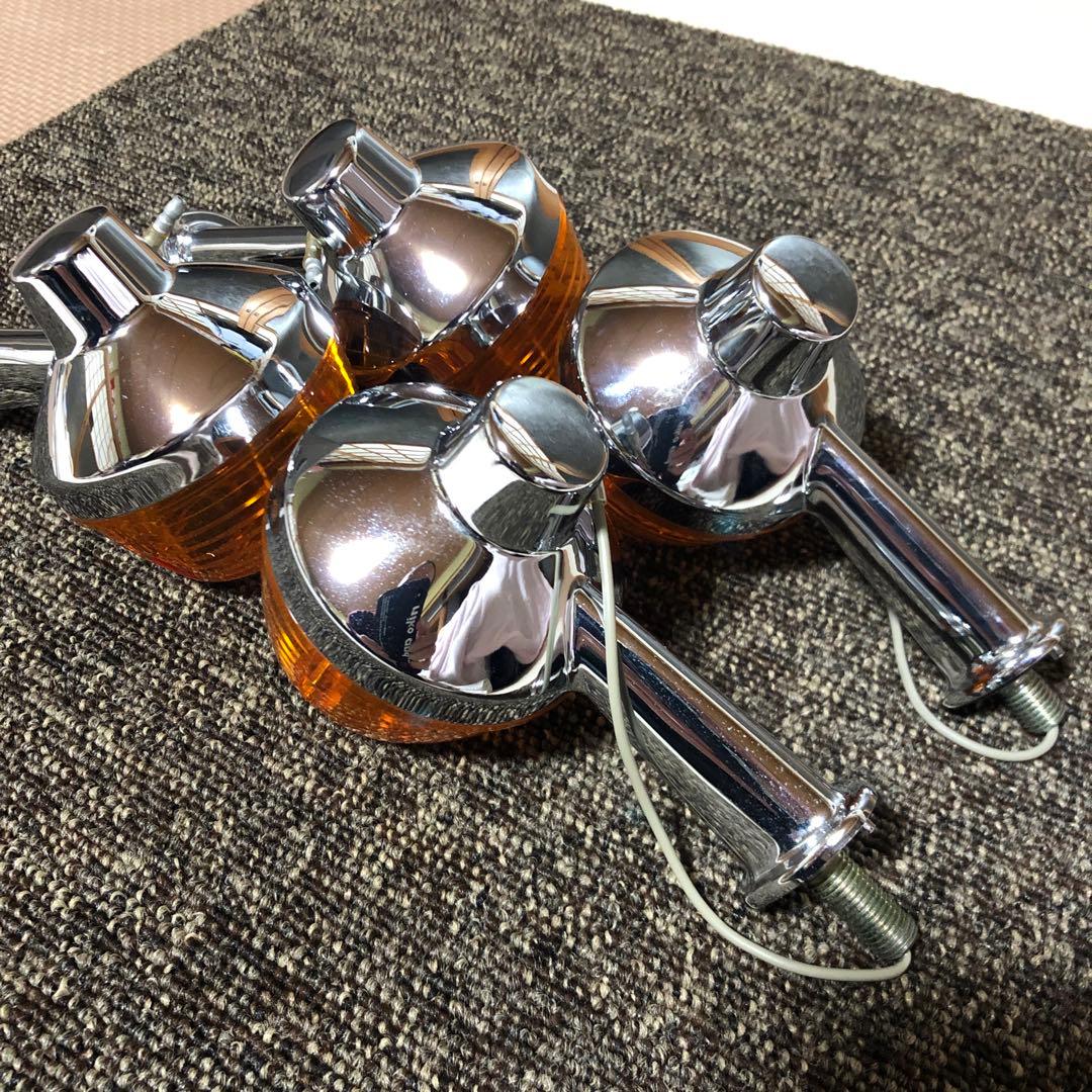 当時物 Z1 Z2 KZ1000 KZ650 ザッパー丸型ウィンカー 4個セット 当時物 Z1