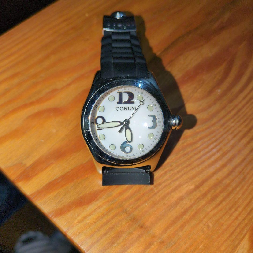 E*I様 コルムバブル新品革ベルト付き