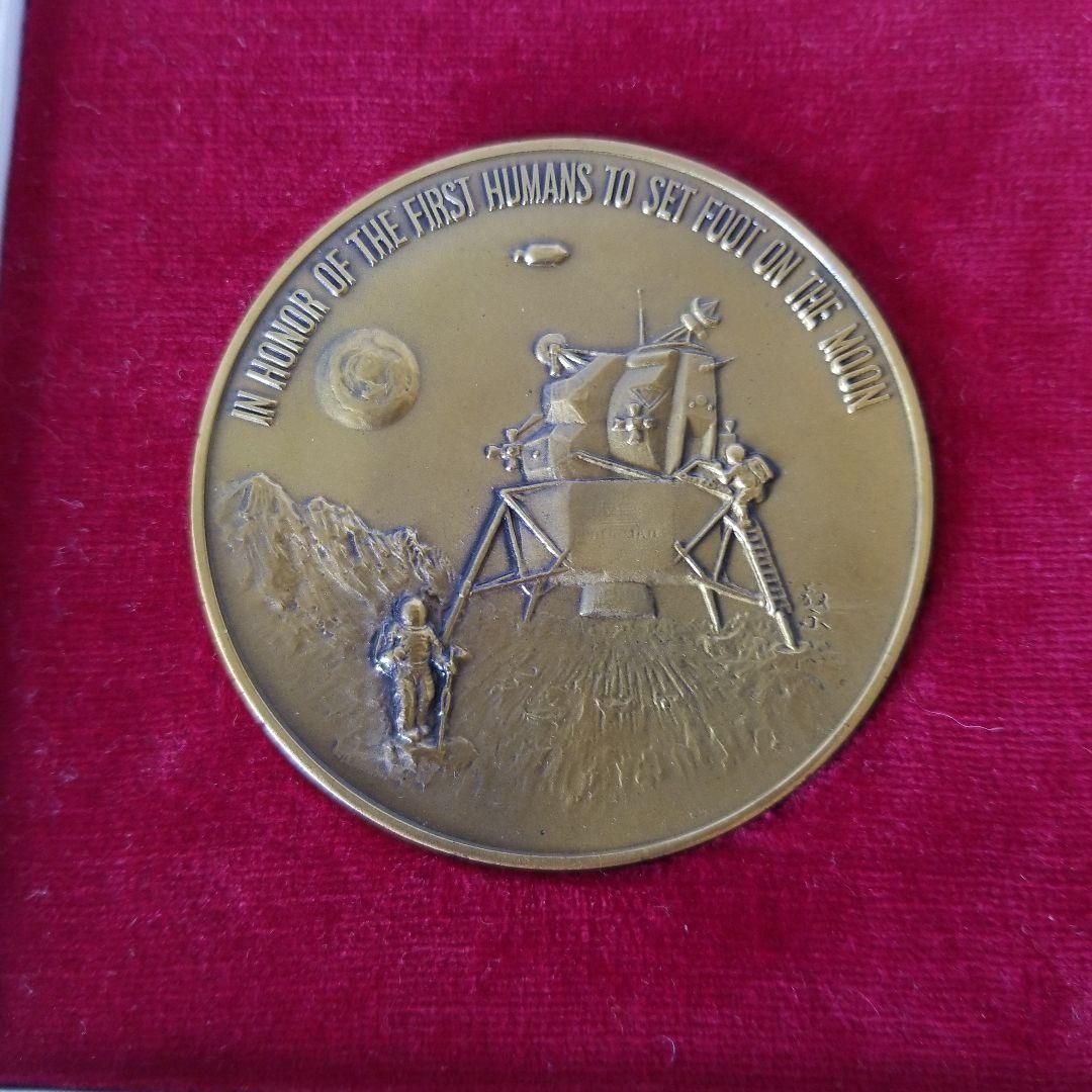 アポロ11号月面着陸記念メダル1969良品！ - メルカリ