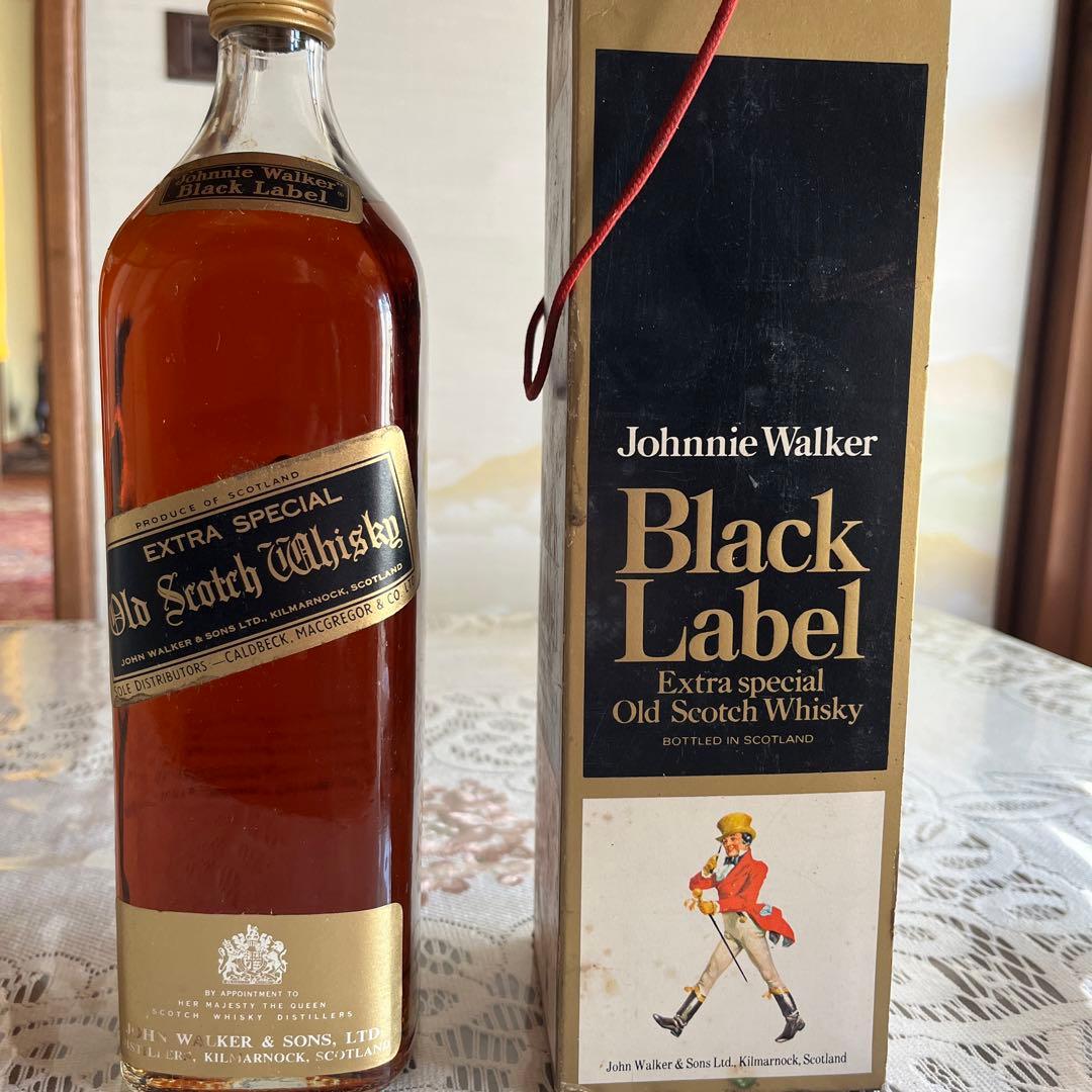 ジョニーウォーカー ブラックラベル 金キャップ エクストラスペシャル