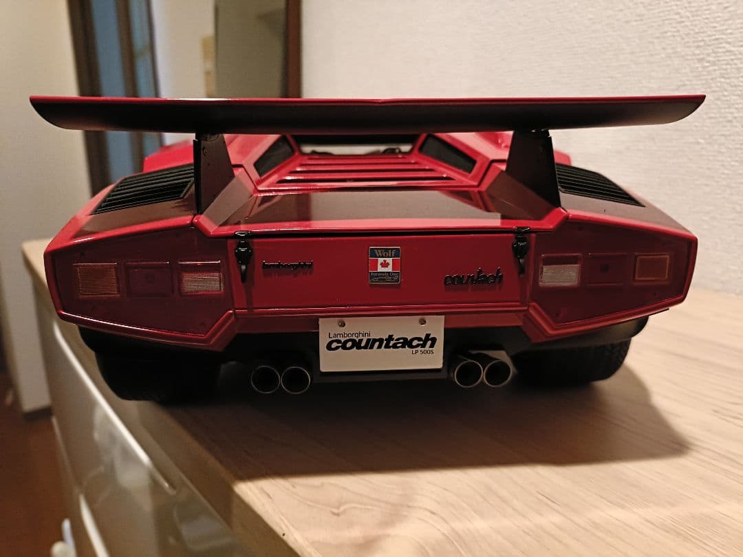 デアゴスティーニ　ランボルギーニ・カウンタック LP500S　完成品