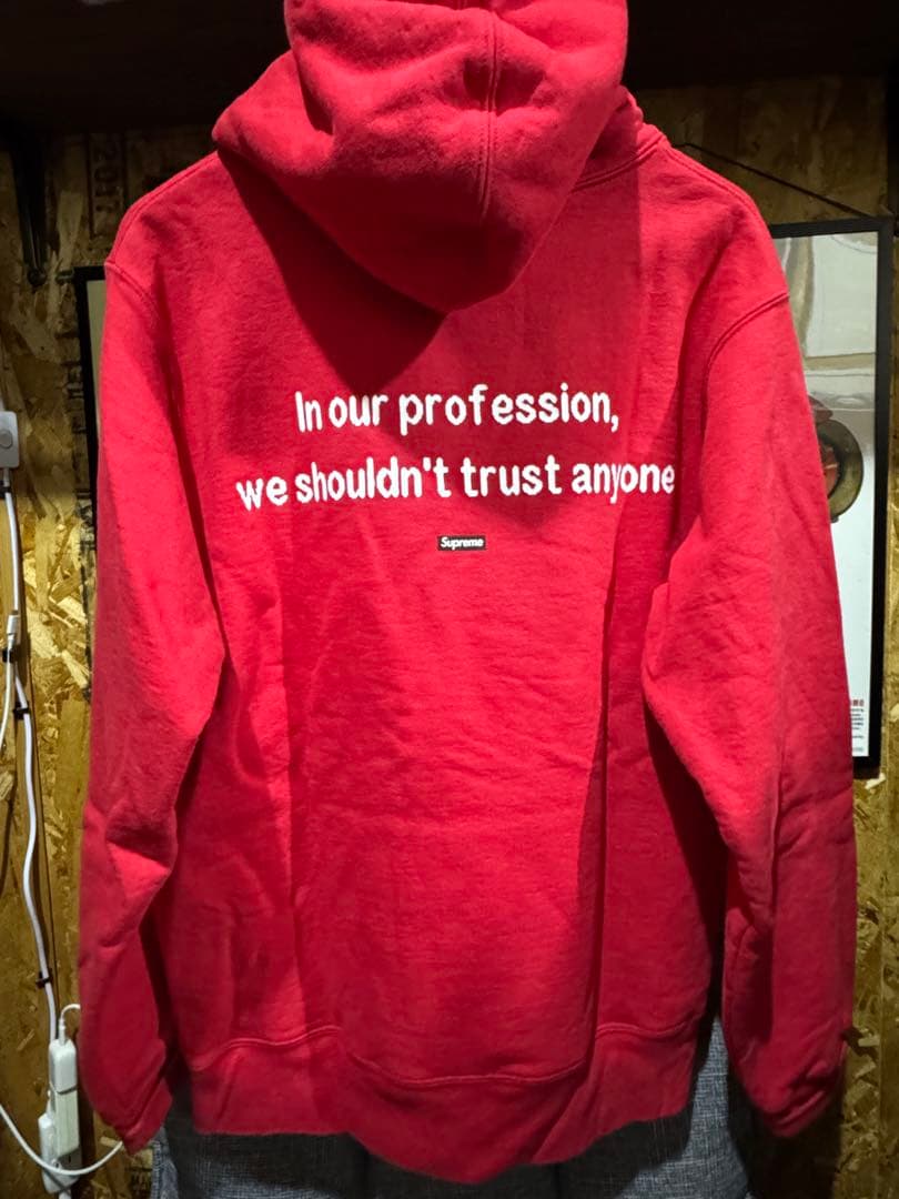 supreme 男たちの挽歌 The killer パーカー M 赤 正規品