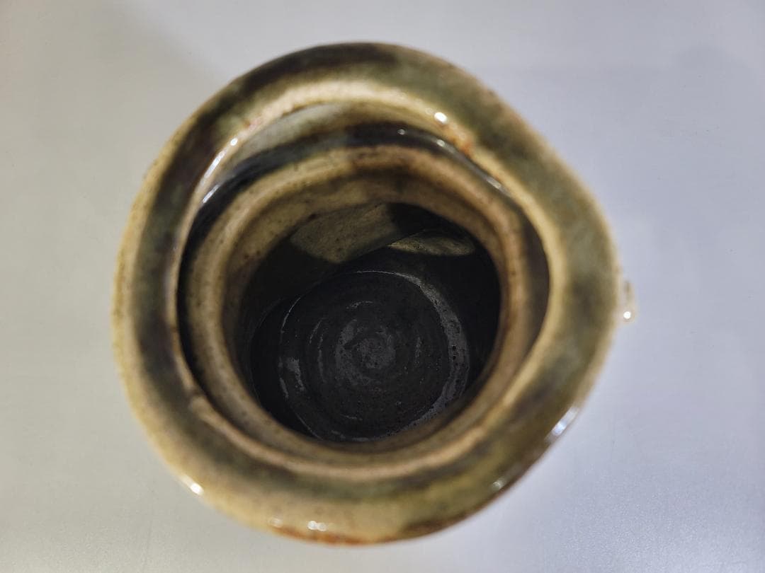 茶道具 伊賀 双耳 花生 古美術 DT403 - メルカリ