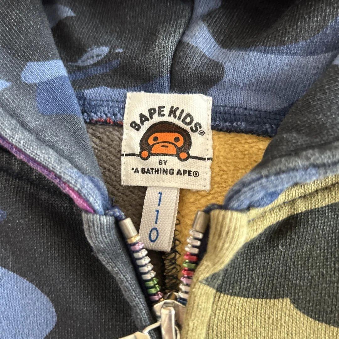 稀少】BAPE KIDS シャーク パーカーとパンツセット110cm 稀少】BAPE