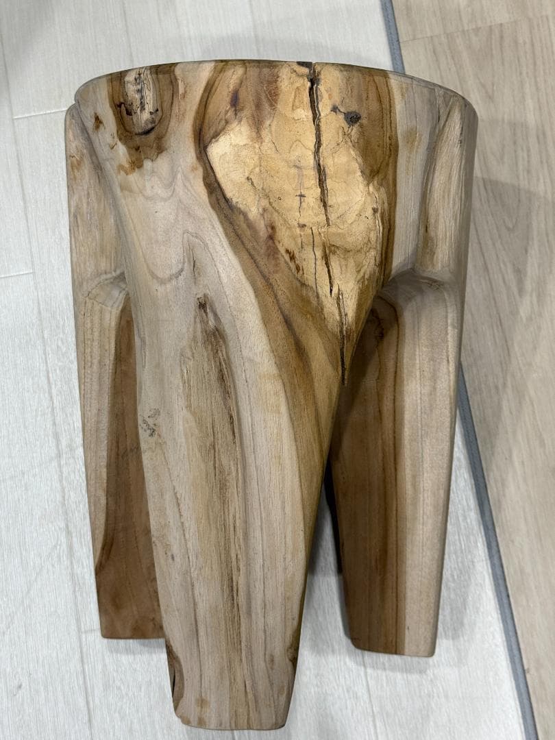 （アントリー ANTRY） Rustic Wood ログスツール（新品未使用）