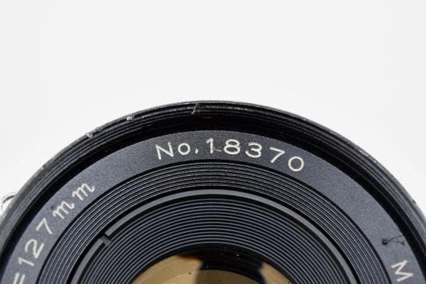 マミヤプレスmamiya sekor 127mm f4.7 #317-3 マミヤプレスmamiya