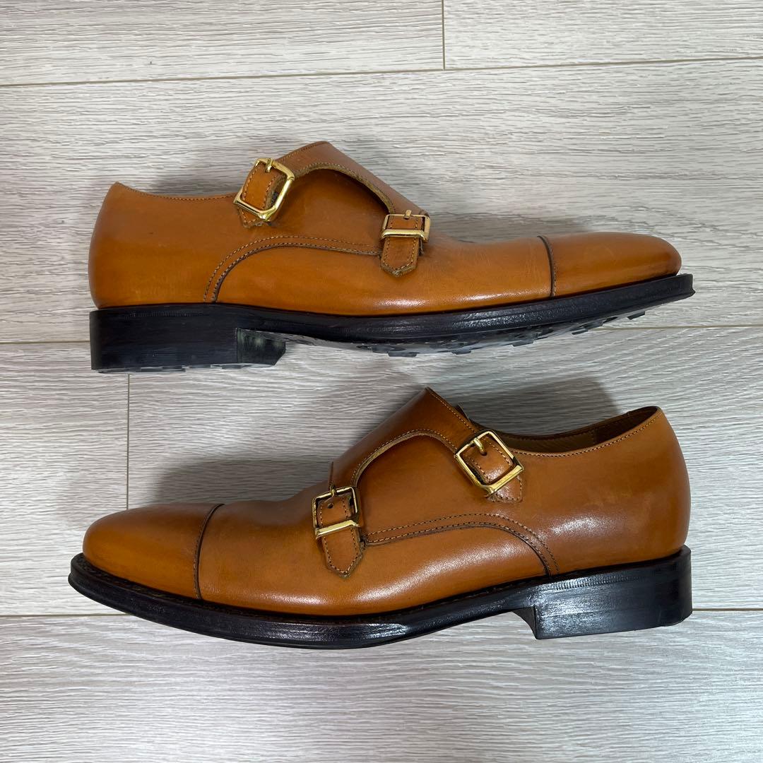 jalan sriwijaya ダブルモンクストラップシューズUK7