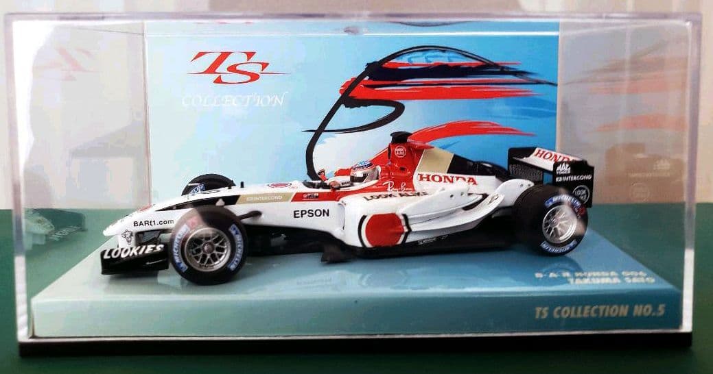 ミニチャンプス　Ｂ．Ａ．Ｒ　ＨＯＮＤＡ　３台　佐藤琢磨　カード　３枚