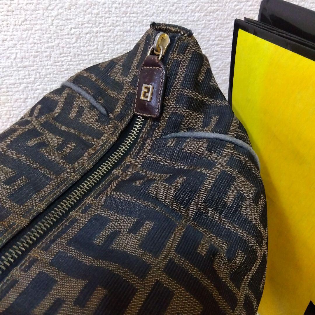 FENDI ハンドバッグ バニティ ズッカ柄