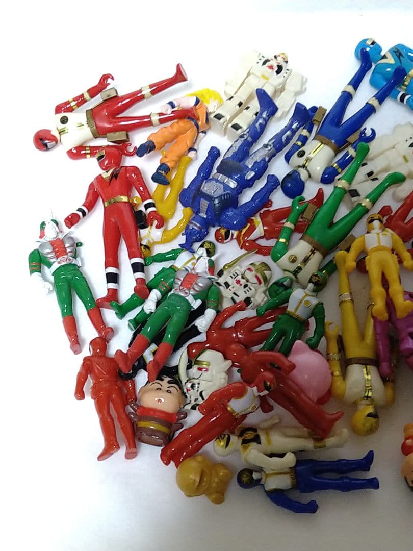 ガン消し 怪獣 指人形 戦隊シリーズソフビ タートルズ フィギュア ジャンク品