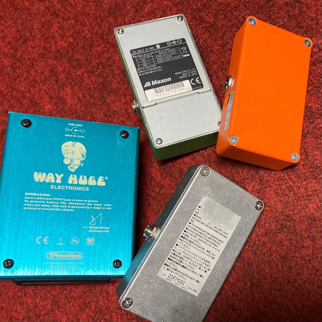 ギターエフェクターバラ売り不可