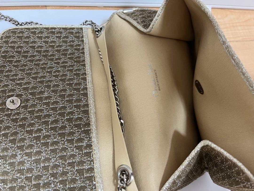 クリスチャンディオール　正規品　ヴィンテージ　チェーンバッグ