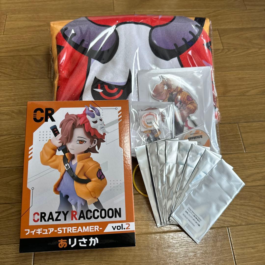 クレイジーラクーン gigo限定 ありさか 5点セット クレイジーラクーン gigo限定 ありさか 5点セット