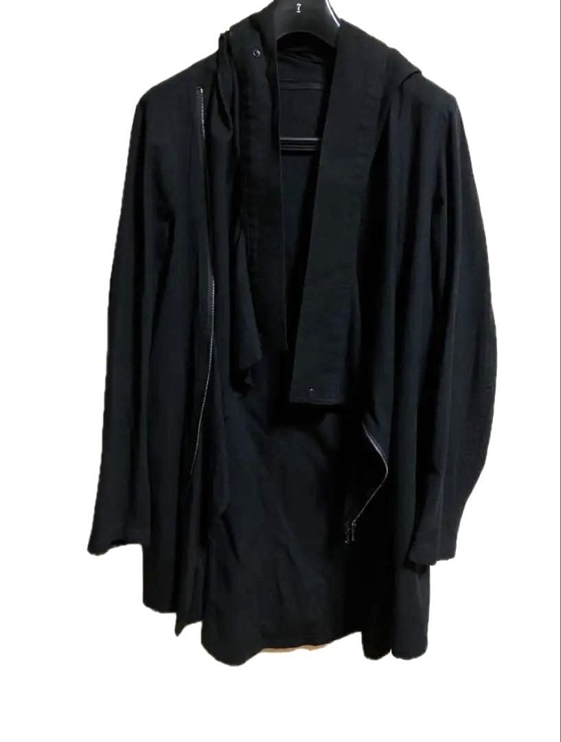 julius ユリウス　カバード　コート　bk1