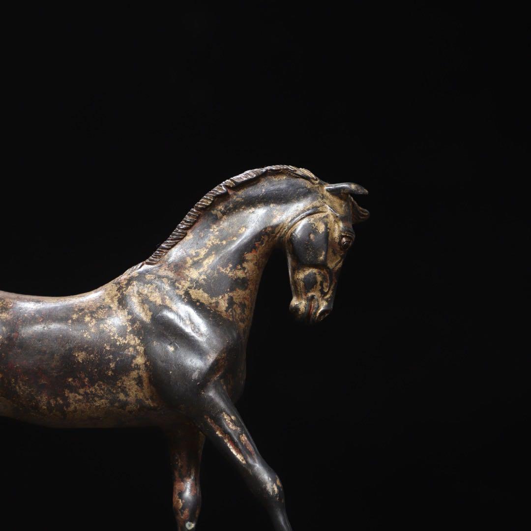 銅製 馬　置物　成功・前進・事業繁栄・出世運の象徴