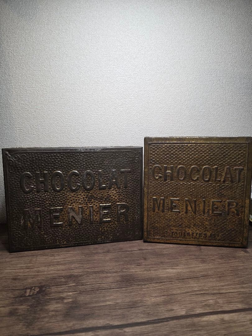 chocolat mentor ショコラムニエ アンティーク フランス 缶