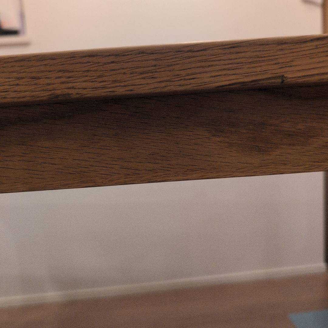 ゆ*う様 無印良品 無垢材ダイニングテーブル オーク材 140×80×72 マッ