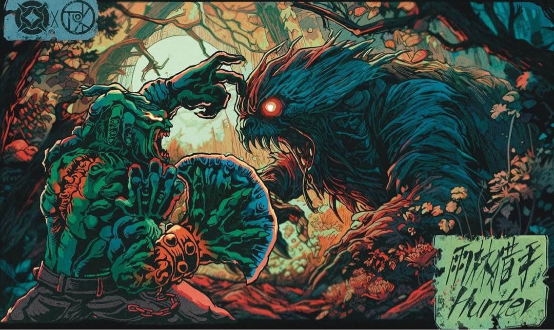 MIEIMTOYS 外星雨林careful hunter hungryhands｜MIEIMTOYS 外星雨林