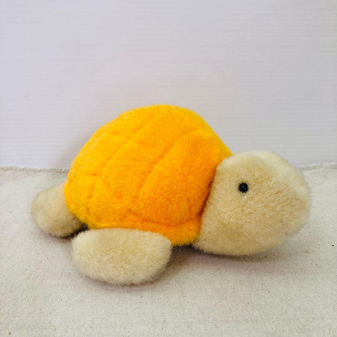 動作確認済み】とばすゼ カメ談 ぬいぐるみ 亀 かめ 動く 可動 レトロ