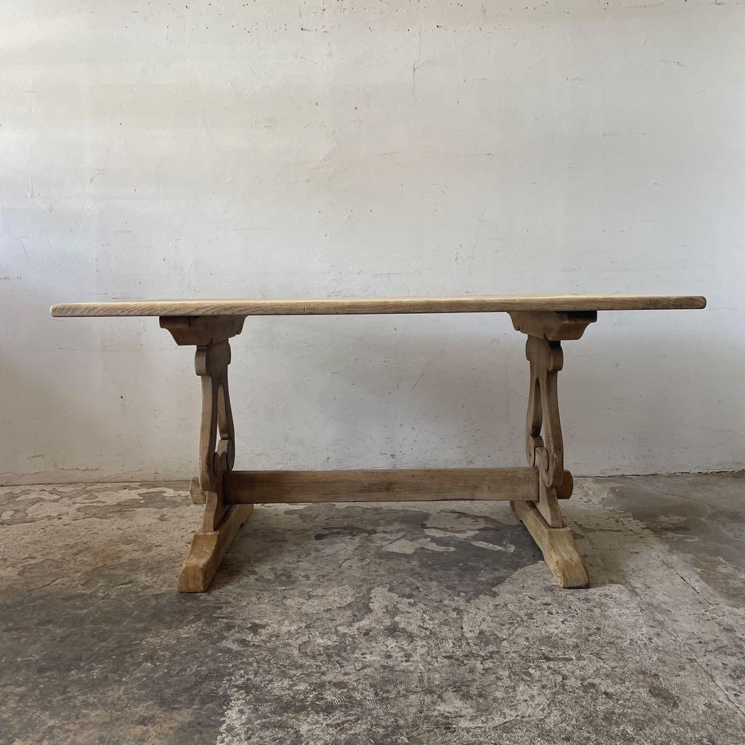 ビンテージ　ダイニングテーブル　 剥離