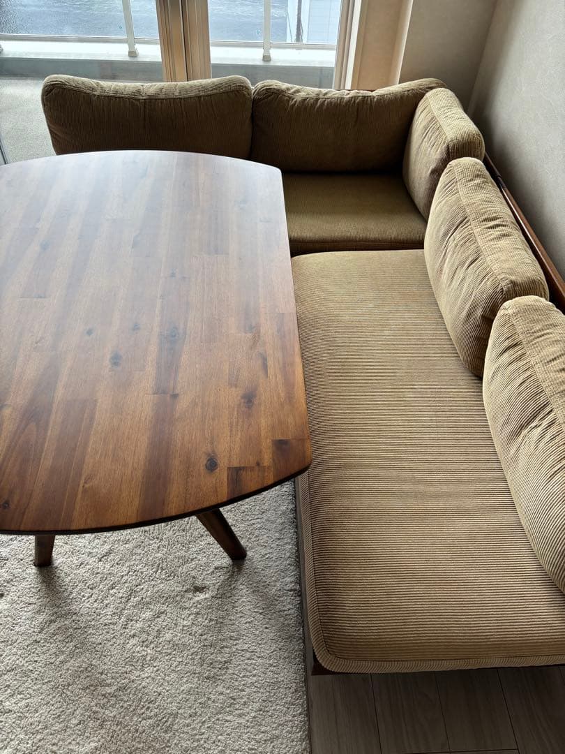 unico(ウニコ) SWELLA(スウェラ)シリーズ ダイニング3点セット②