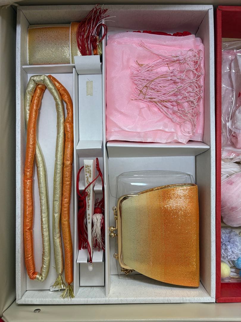 七五三 着物 帯 セット　7歳