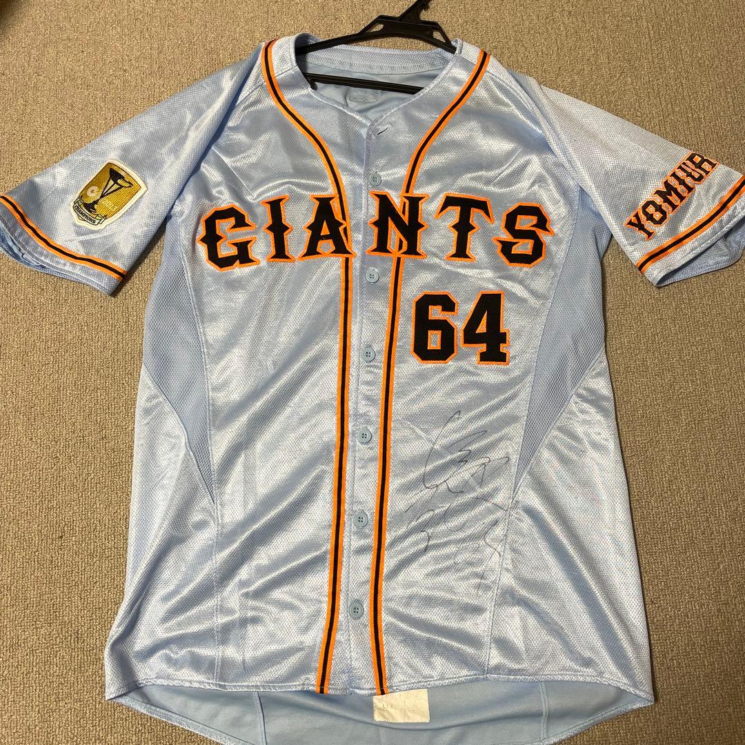 鬼屋敷　本人使用公式ユニホーム　直筆サイン入り　2013優勝ワッペン付き