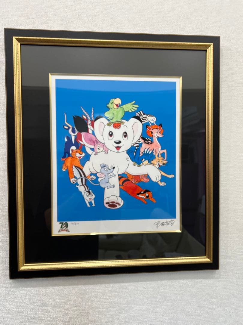 手塚治虫リトグラフ 手塚治虫リトグラフ 澁谷藝術×手塚治虫ワールドによるコラボ「RE:Lady