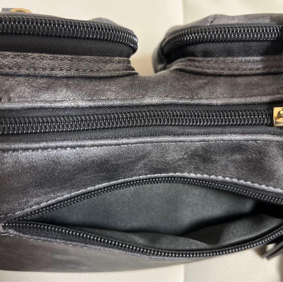 Darich ダーリッチ　DDレザーハンドルバッグ　BLK ブラック