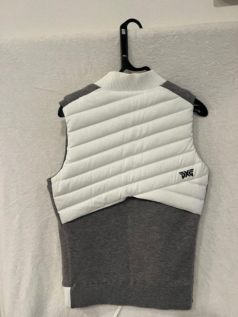 PXG グレー ホワイト ベスト