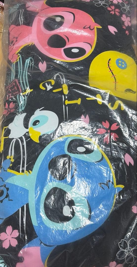 スティッチ クッション ハート型クッション ロングピロークッション 2