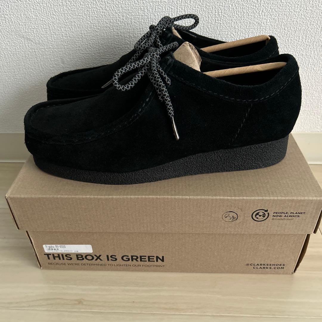 靴 Clarks Wallabee EVO WP UK7 1/2 26.0