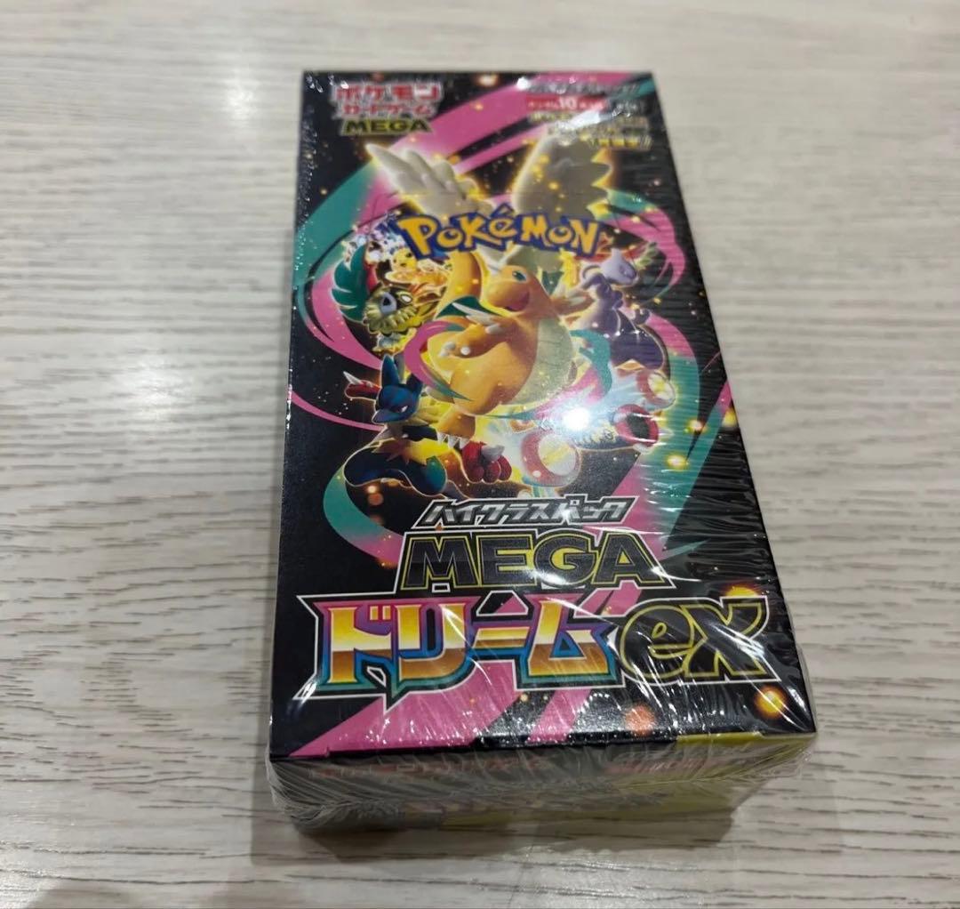 ポケモンカード MEGA ドリームex メガ ポケカ シュリンク付き box