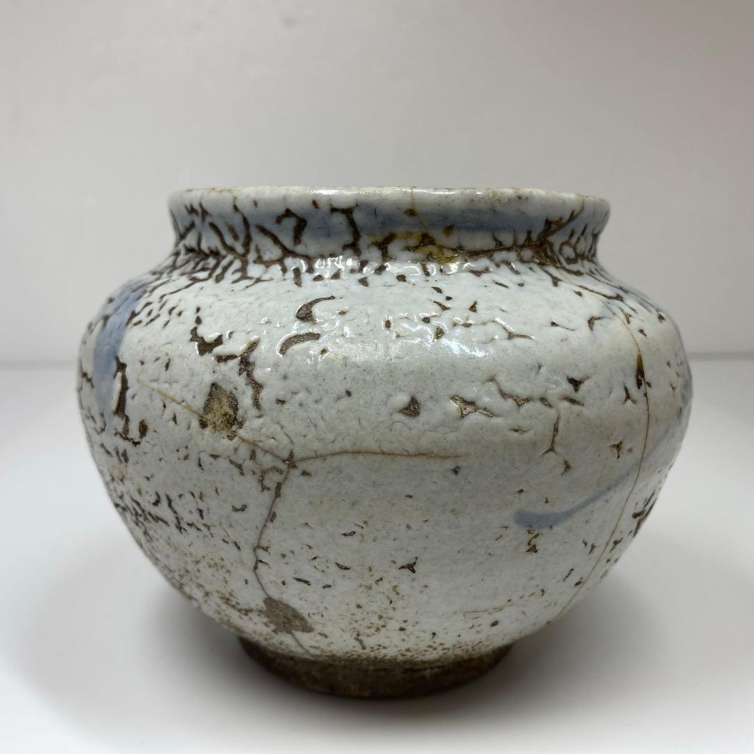 古代　李朝壺　幅約13㎝　東さ7-0710①