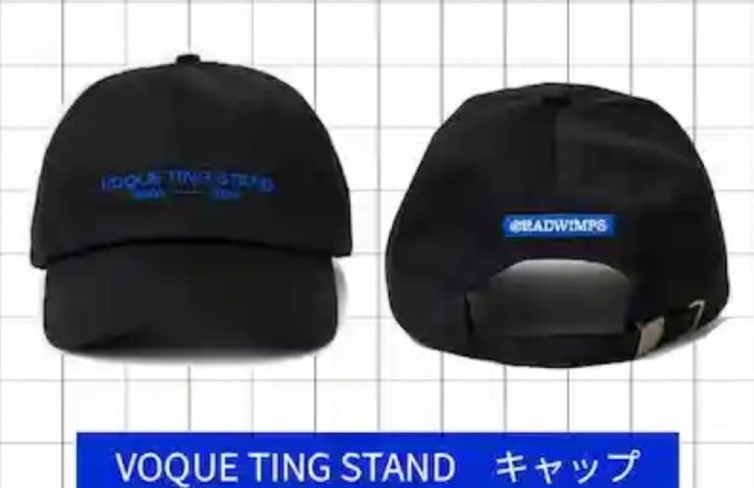RADWIMPS POPUP VOQUE TING STAND CAP - メルカリ