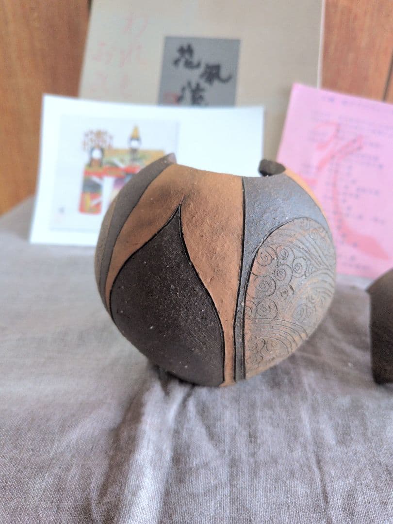 雛人形 陶器製 ひな祭り・陶芸・作家☆焼きもの・雛飾り