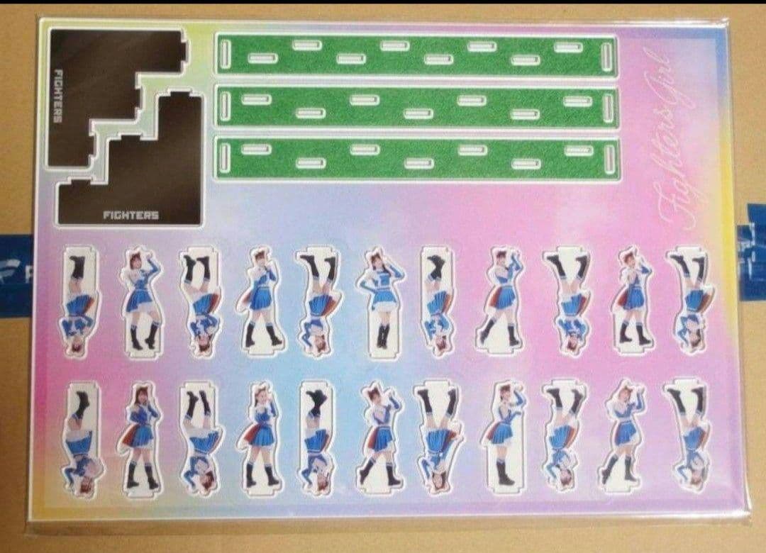 ファイターズガール アクスタ 2023 全員Ver. きつねダンスの通販はau