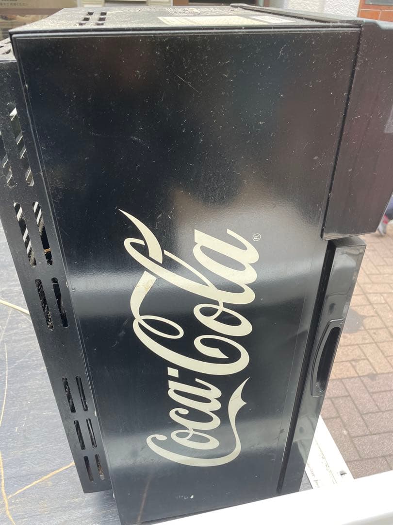 【ジャンク品】Haier　コカコーラ 冷蔵庫 非売品　冷蔵機能無しブラック