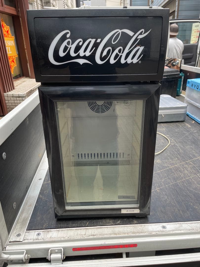 【ジャンク品】Haier　コカコーラ 冷蔵庫 非売品　冷蔵機能無しブラック