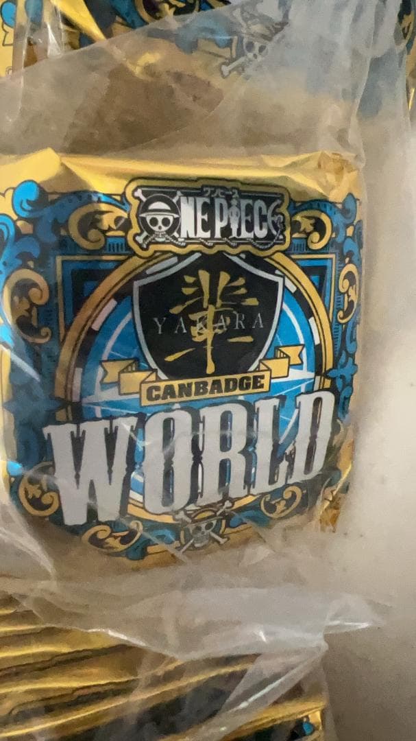 ワンピース 輩缶バッジ 第24弾 WORLD 未開封 ランダム