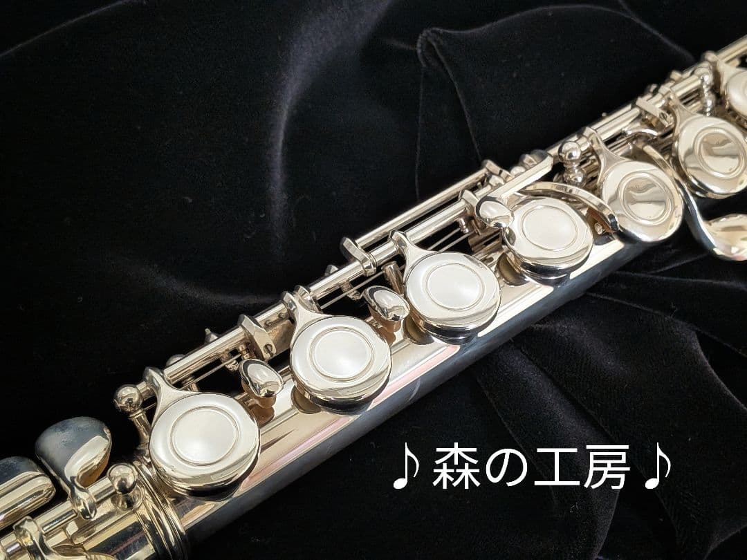 中古フルート専門店‼️部活応援‼️銀メッキ ヤマハフルートYFL211SⅡEメカ