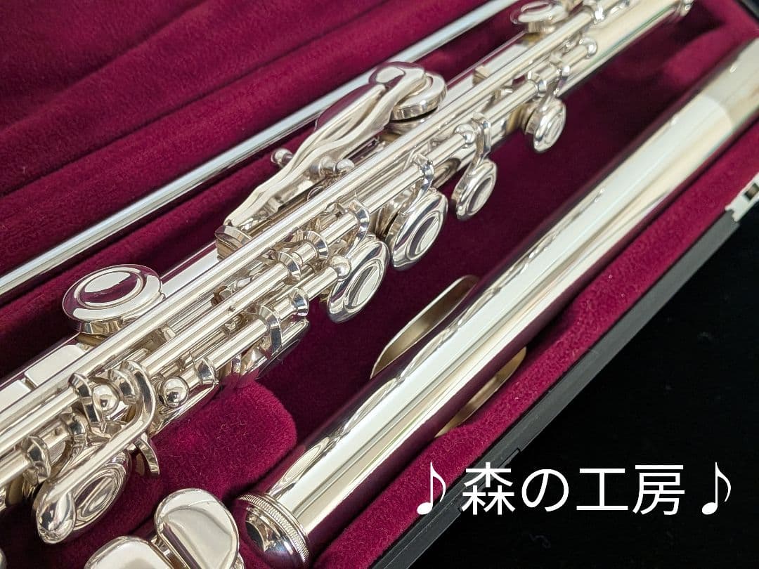中古フルート専門店‼️部活応援‼️銀メッキ ヤマハフルートYFL211SⅡEメカ