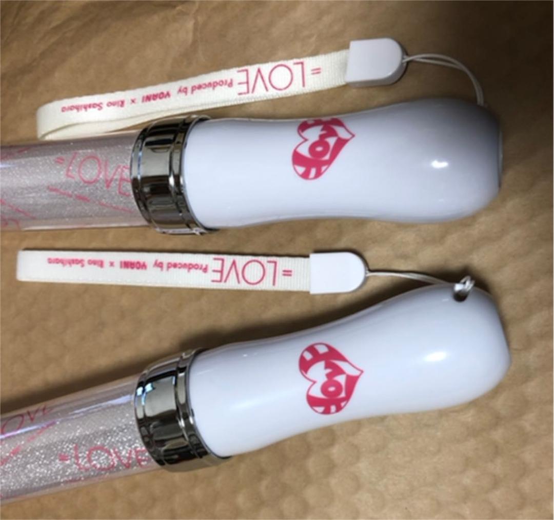 イコラブ ペンライト 2本セット LOVE 公式ペンライト2022 2本セット