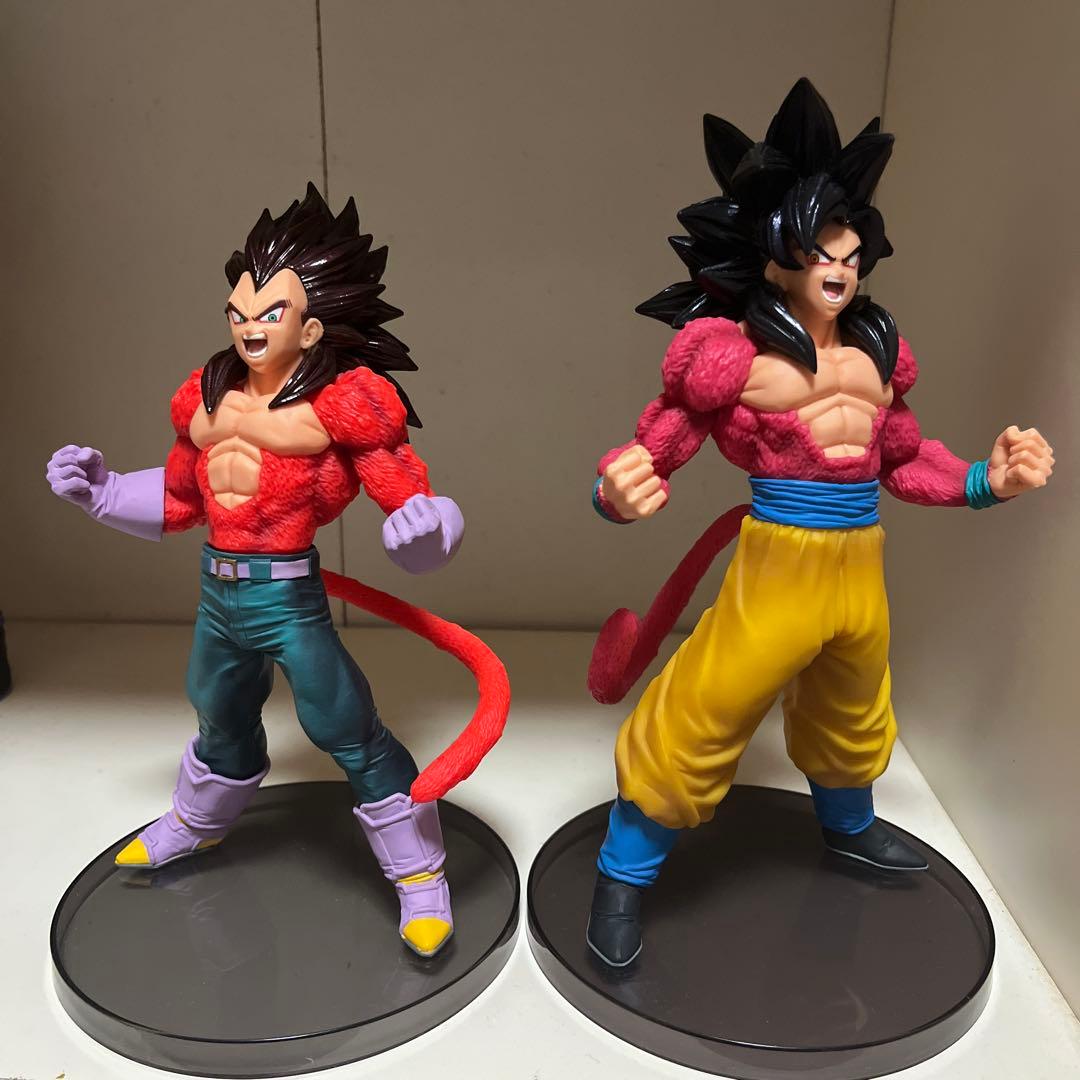 ドラゴンボールgt ベジータ4 悟空4 フィギュアセット 箱あり 未開封