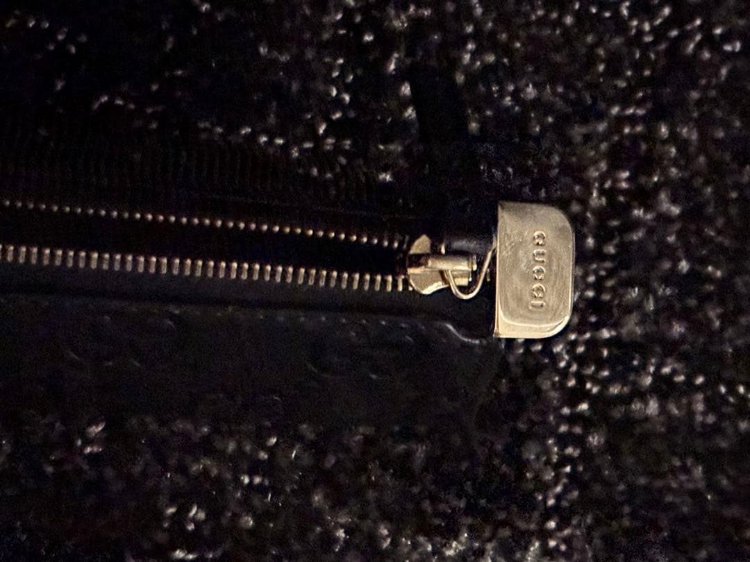 グッチ ペンケース 筆箱 筆記用具 シマライン 革 15965